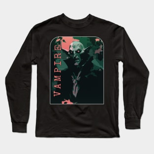 Vampire retro Long Sleeve T-Shirt